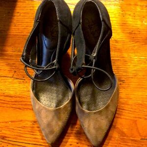 Lifestride Flex Soft System Brown & Black Heels